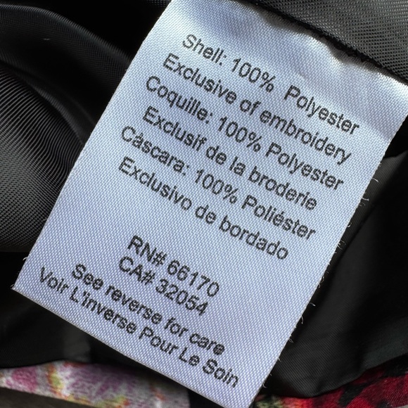 Anthropologie Payal Pretap Black Floral Satin Sleeveless Dress w. Zipper Back - Picture 6 of 8